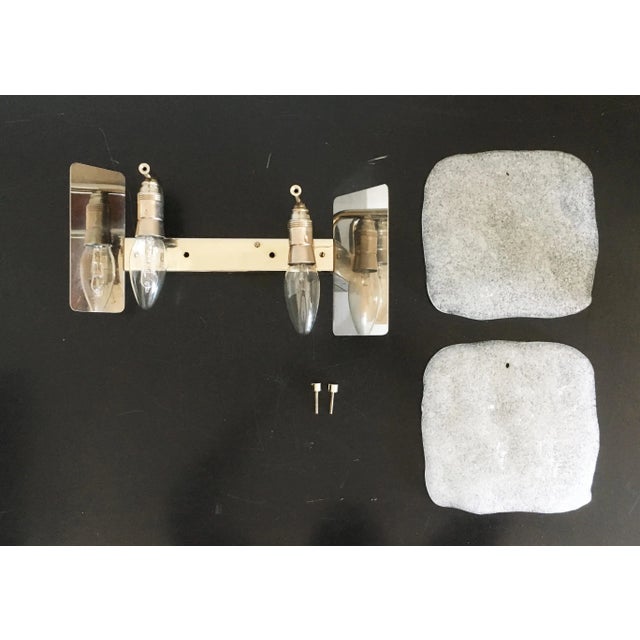 Ice Glass Sconce from Kalmar Franken KG, 1960s For Sale - Image 18 of 18