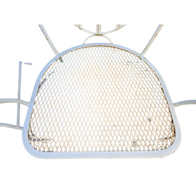 Vintage Wrought Iron Chairs Set of 4 For Sale - Image 13 of 13