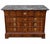 Louis Philippe Commode in Walnut and Burr Walnut with Black Marble Top, 1890s For Sale - Image 13 of 13