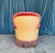 Pair of Large Napoleon III Armchairs in Gold and Red For Sale - Image 9 of 12