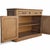 1970s Vintage Buffet Cabinet • Solid Wood Sideboard • 1970s Storage Cabinet • Traditional Credenza • Entryway or Dining Roo... For Sale - Image 5 of 18