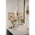 Contemporary Salon Alabaster Sconce Small, Natural Brass For Sale - Image 3 of 8