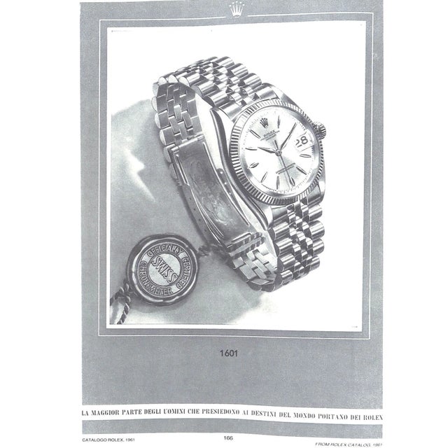 "Orologi Da Polso Wristwatches Rolex" 1993 Patrizzi, Osvaldo For Sale - Image 10 of 12