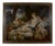 Dunna on Daybed with Cherubs and Maids, Oil on Canvas, Framed For Sale