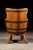 Mid 20th Century Vintage Tufted Leather Chesterfield Barrel Chair For Sale - Image 5 of 12