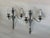 1920s Neoclassical Silverplate Electric Sconces - Rewired - Set of 2 For Sale - Image 4 of 8