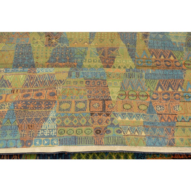 1960s German Wool Carpet from Vorwerk, 1960s For Sale - Image 5 of 6