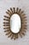 1960s Vintage Spanish Oval Sunburst Mirror, 1960 For Sale - Image 5 of 11