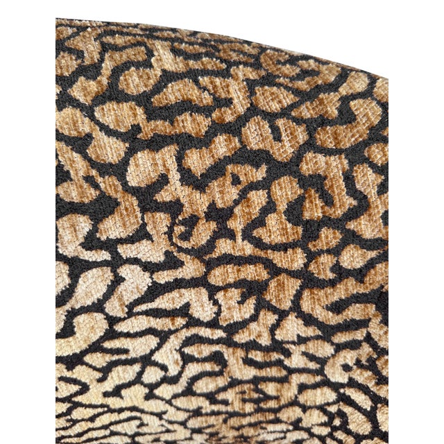 Monaco Leopard Barrel Chair For Sale In Los Angeles - Image 6 of 6