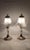 Crystal Table Lamps. Italy, 1970s, Set of 2, in Very Good conditions. Designed 1970 to 1979 European Plug (up to 250V).The...