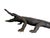 Brown Monumental Bronze Crocodile Fountain Sculpture – 149” L Outdoor Garden For Sale - Image 8 of 12