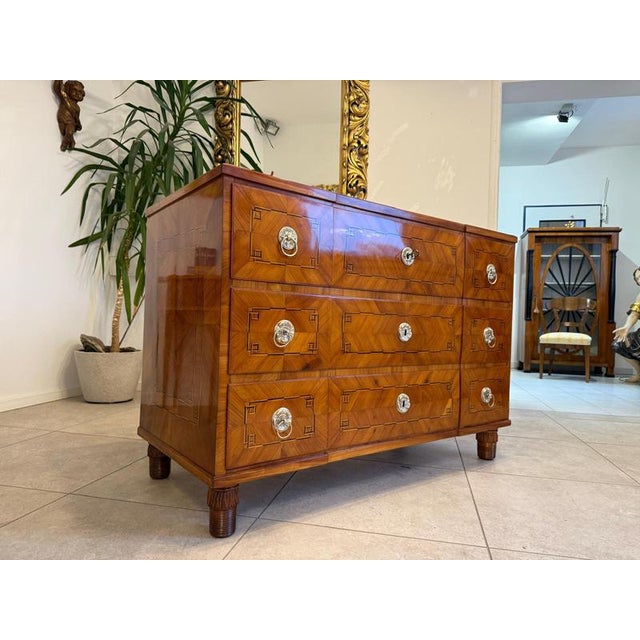 Baroque Baroque Chest of Drawers, Austria For Sale - Image 3 of 18