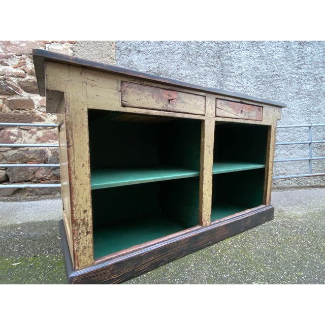 Antique French Grocery Counter, 1920s For Sale - Image 6 of 14