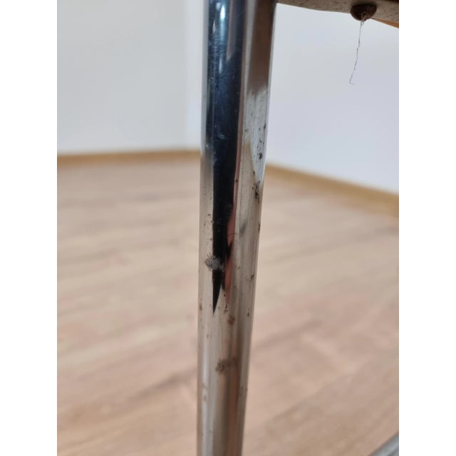 Brown Console Table by Marcel Breuer For Sale - Image 8 of 9