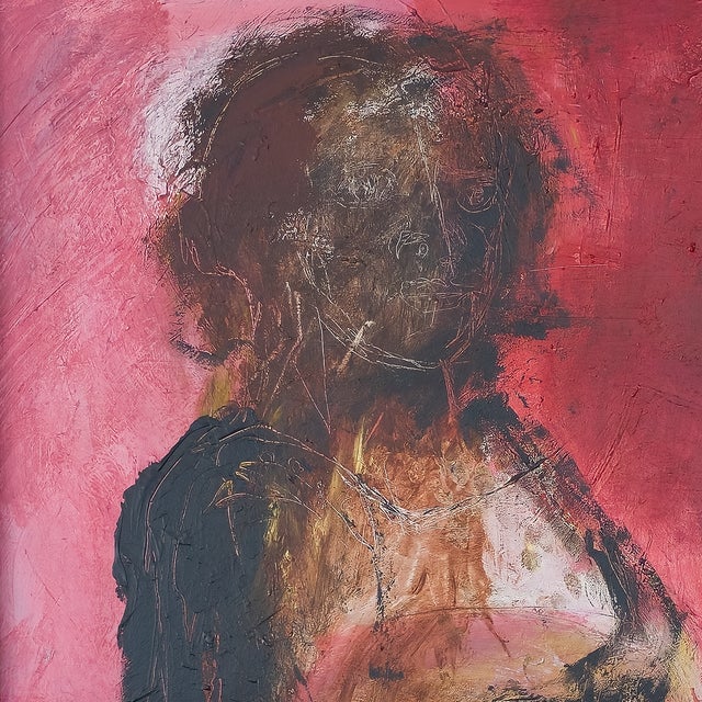 Figurative Lady in Waiting - Virginia Cohn Parkum, C. Unknown For Sale - Image 3 of 8