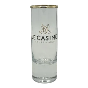1980s Le Casino Monte-Carlo France Shot Glass Barware