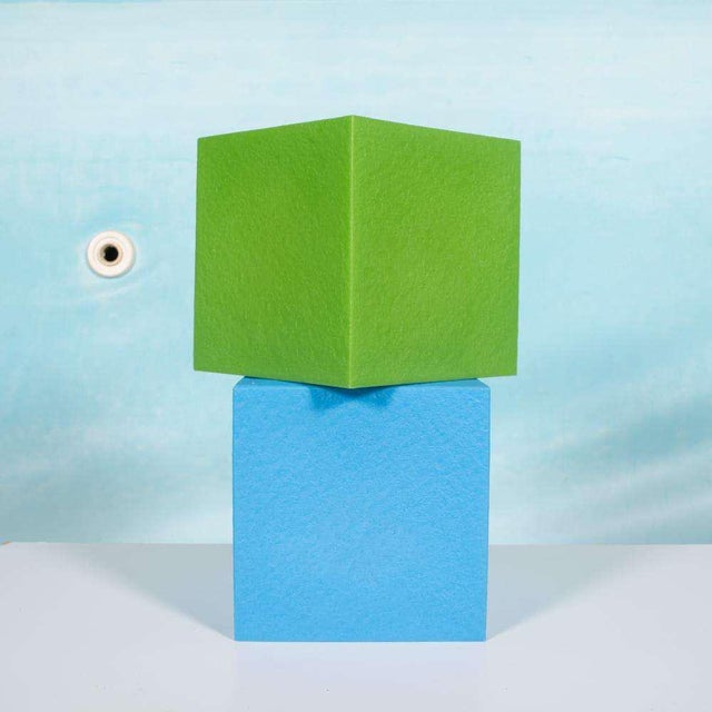 Postmodern Postmodern Cube Lamp from Heico For Sale - Image 3 of 16