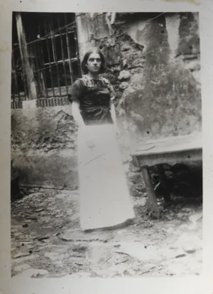 Marcel Bascoulard, Self-Portrait Dressed as a Woman, 1944, Photographic Print