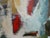 Contemporary "Swimmingly" Expressionistic Oil and Acrylic Painting by Scott Spencer For Sale - Image 3 of 5