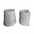 Modern 1990s Modern “White Pots With Interruptions” by Ken Eastman - Set of 2 For Sale - Image 3 of 11