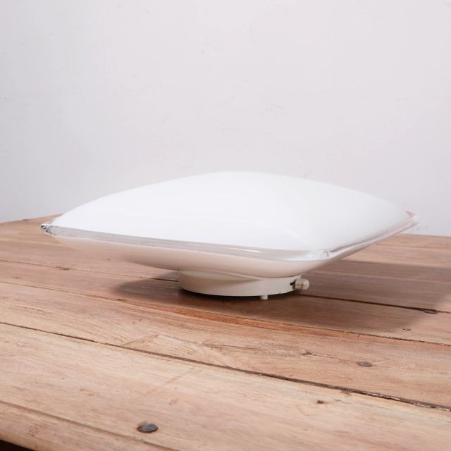 1980s Italian Murano Glass Wall Light from Leucos, 1980s For Sale - Image 5 of 9