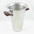 Metal Tall Aluminum Advertising Ice Bucket Wine Cooler, France 1950s For Sale - Image 7 of 11