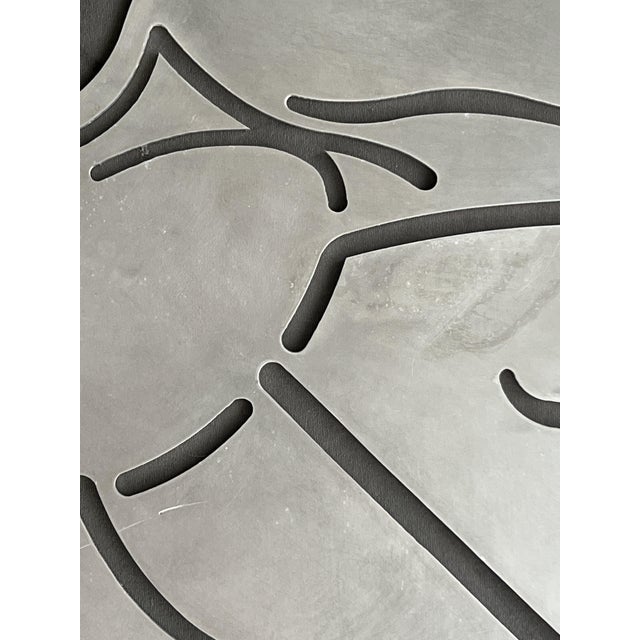 Stephen Littlefield, Orlando Sculpture Plaque, 1980s, Aluminum For Sale - Image 9 of 10