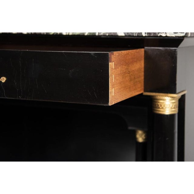 Napoleon III Black Secretaire, Late 19th Century For Sale - Image 12 of 18