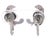 Mikimoto Estate Akoya Pearl Clip on Earrings Sterling Silver 3.53 Grams, A Pair For Sale - Image 4 of 14
