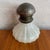 Antique Industrial Cast Iron Wall Sconce With Milk Glass Shade For Sale - Image 4 of 12