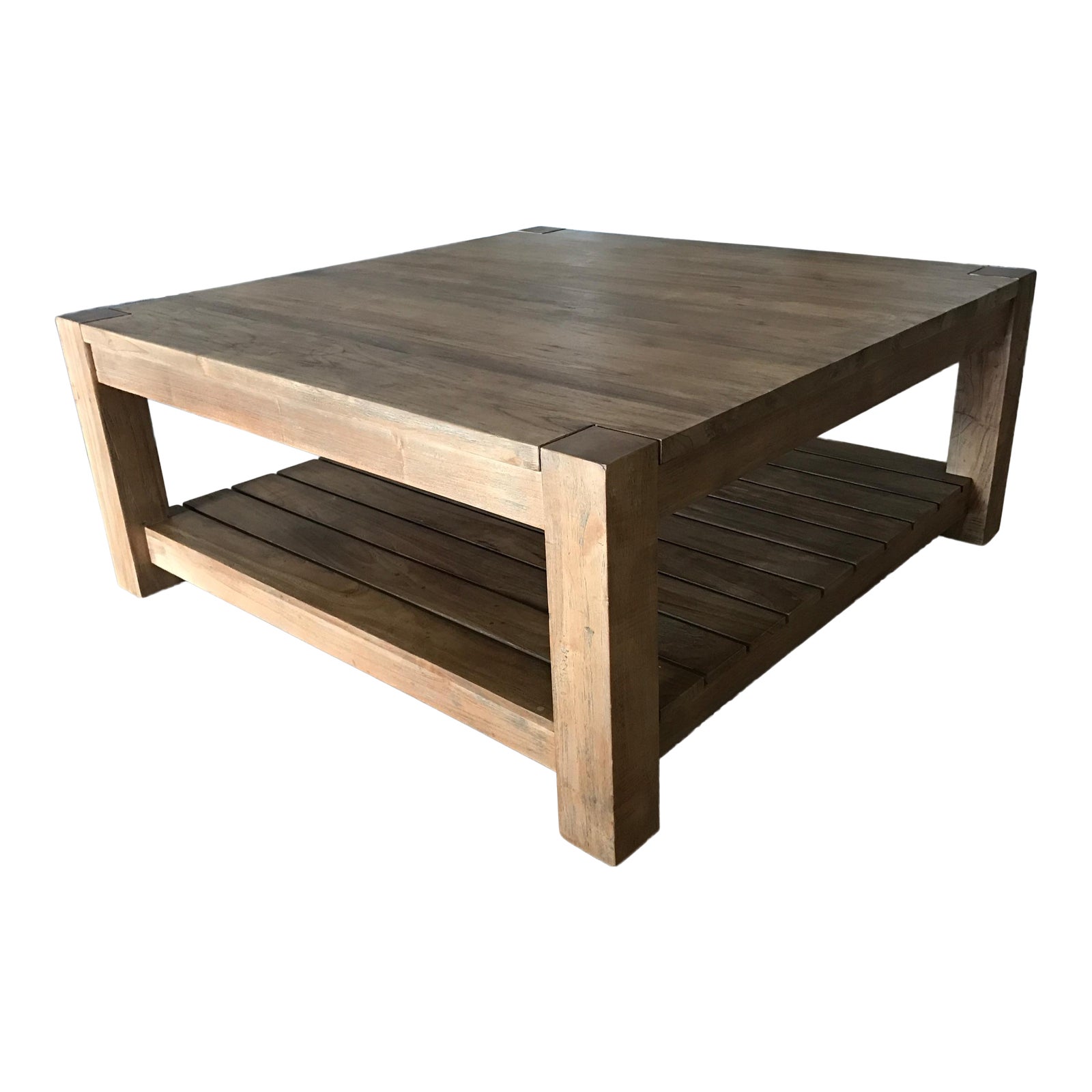 Crate And Barrel Edgewood Square Coffee Table Chairish