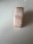Mid-century modern abstract marble sculpted salt and pepper shaker. Creamy pink and cream make a beautiful, simple...