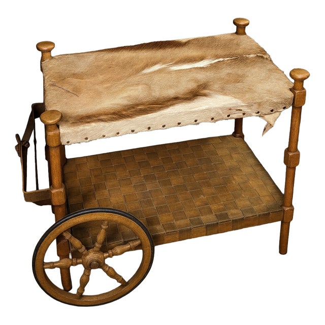 Serving Bar Cart, 1970s For Sale