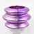 Mary Oros Extra-Wide Purple Acrylic Resin Link Bracelet For Sale In Atlanta - Image 6 of 10
