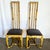 1980s Boho Chic High Back Bent Bamboo Dining Chairs - Set of 6 For Sale - Image 5 of 10