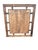 Wood Large 1970s Bamboo Henredon Mirror in the Style of McGuire For Sale - Image 7 of 8