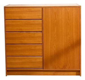 Mid 20th Century Danish Modern Cabinet Dresser