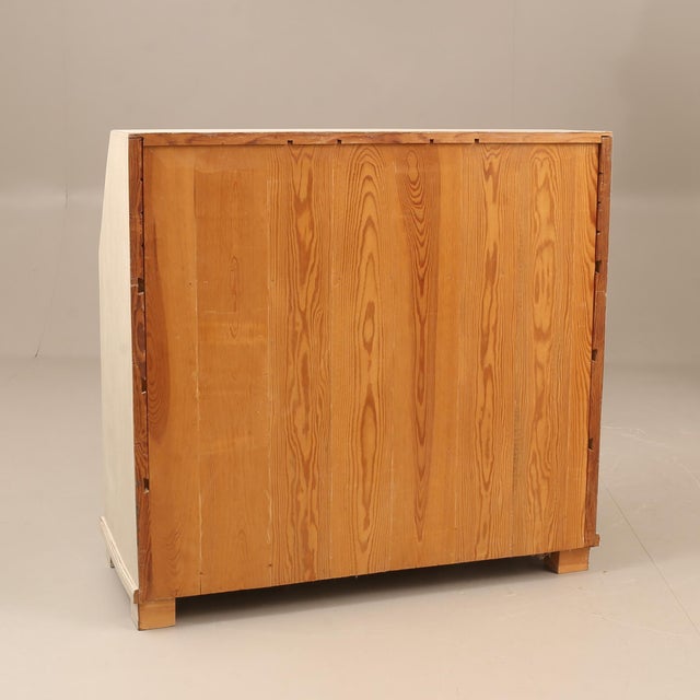 Swedish Gustavian Style Painted Secretary Desk, 19th Century For Sale In Nashville - Image 6 of 8