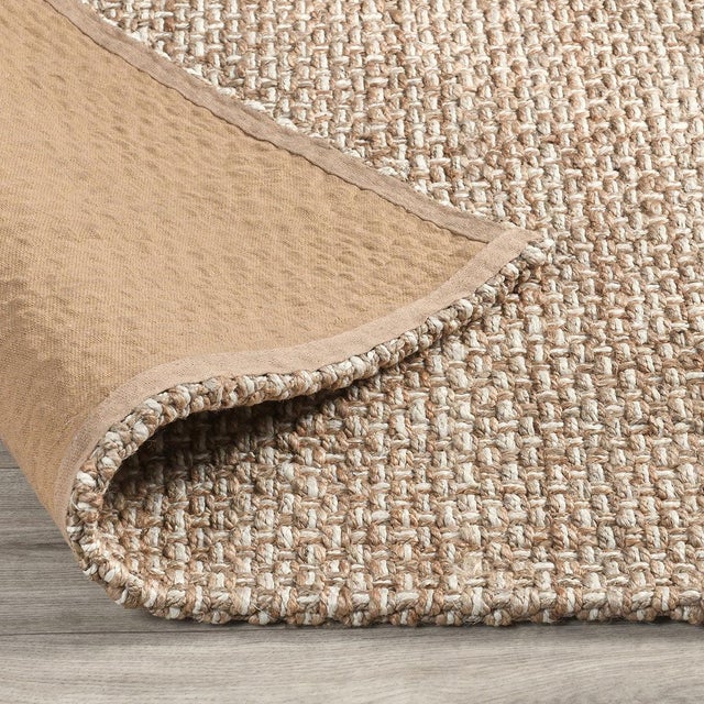 Bahama Stripe Natural/Ivory Rug - 9 X 12 For Sale - Image 4 of 4