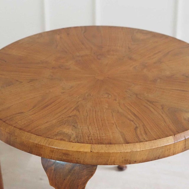 Brown Sofa Table, 1930s For Sale - Image 3 of 10