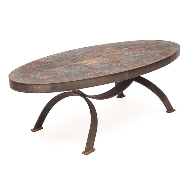Metal Brutalist Coffee Tables, 1950s, Set of 2 For Sale - Image 7 of 14