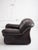 1970s Italian Mid-Century Brown Leather Club Chair For Sale - Image 5 of 15