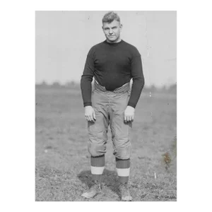 1924 Kalamazoo Michigan College Football Player Photograph