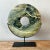 Vintage Asian Green Marble Disc For Sale - Image 4 of 7