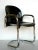 "Dessau" black chair Afra Tobia Scarpa 1974, B&B Italia Black plastic seat and chrome metal tubolar frame Excellent...
