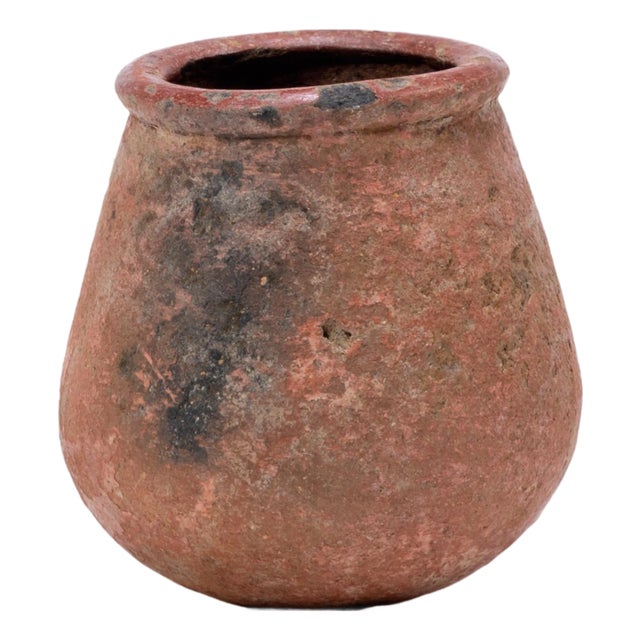 Petite African Redware Vessel For Sale