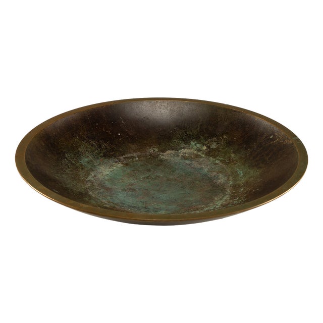 Art Deco Disko Metal Bowl by Just Andersen, 1930s For Sale
