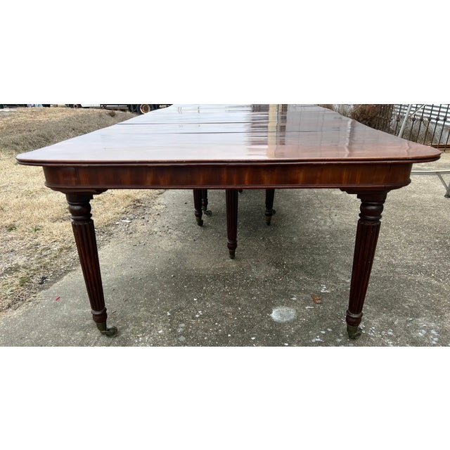 Fine early 19th century patented "Imperial" dining table by Gillows of Lancaster. This table is very similar to the one...