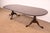 19th Century Antique Georgian Carved Mahogany Double Pedestal Extension Dining Table, Newly Refinished For Sale - Image 13 of 13