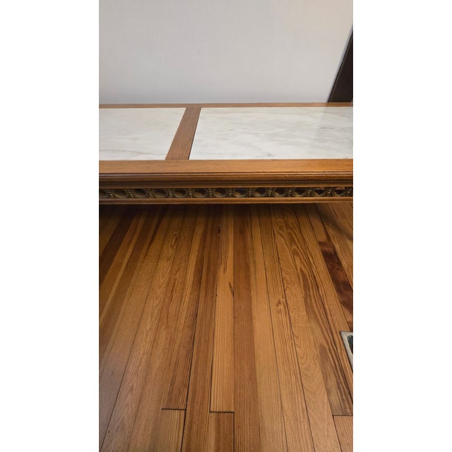 Wood 1940s Mid Century Coffee Table For Sale - Image 7 of 7